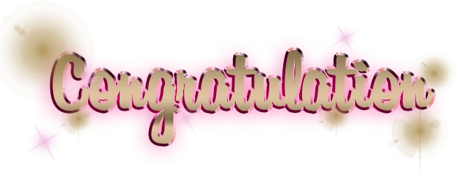 congratulation